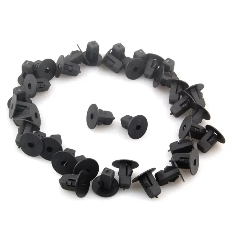 50 Pcs Fender Liner Retainer Clips Screw Fasteners Grommets Designed For Toyota Mudguard Liner Service Applications