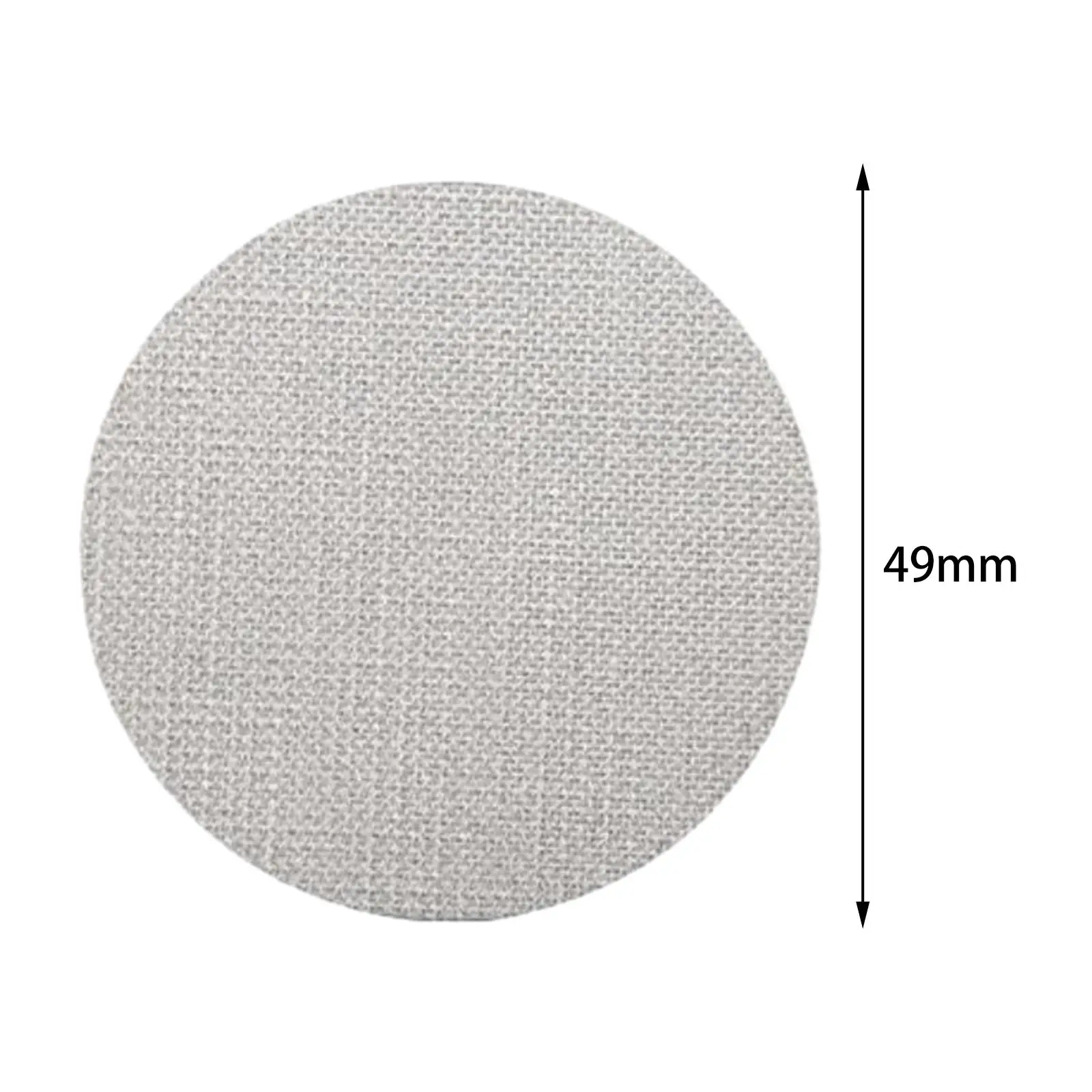 Coffee Filter Mesh Plate 49mm Diameter Coffee Portafilter Mesh Filter for Coffee