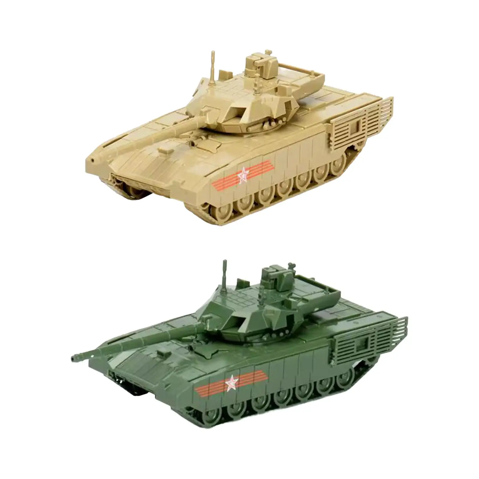 1/72 Tank Model Puzzle Party Favors Collection Miniature Tank Building Kits Battle Tank Toy for Boys Children Kids Girls Gifts