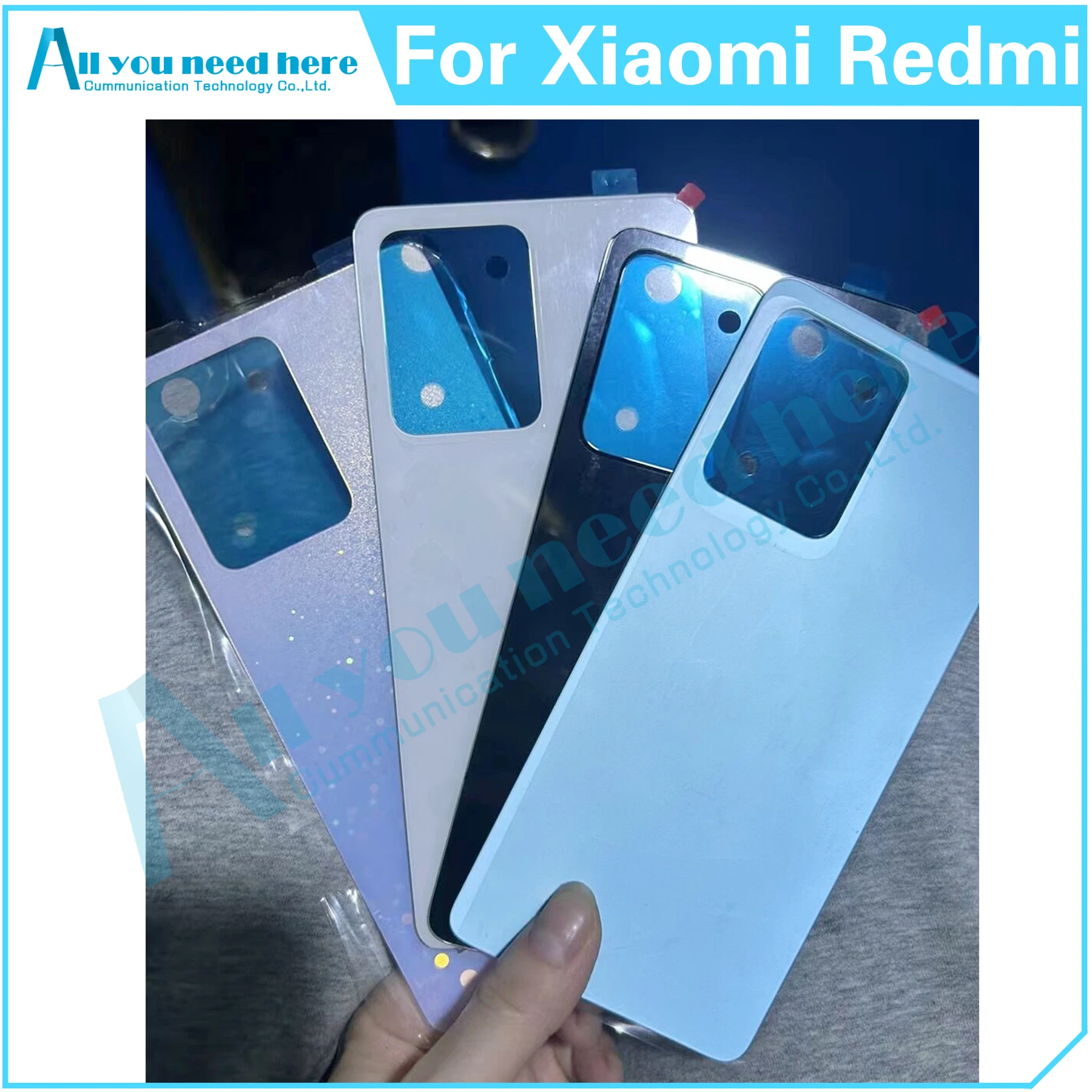 

For Xiaomi Redmi Note 12 Pro 22101316C 22101316I Back Cover Door Housing Case Rear Battery Cover Repair Parts Replacement