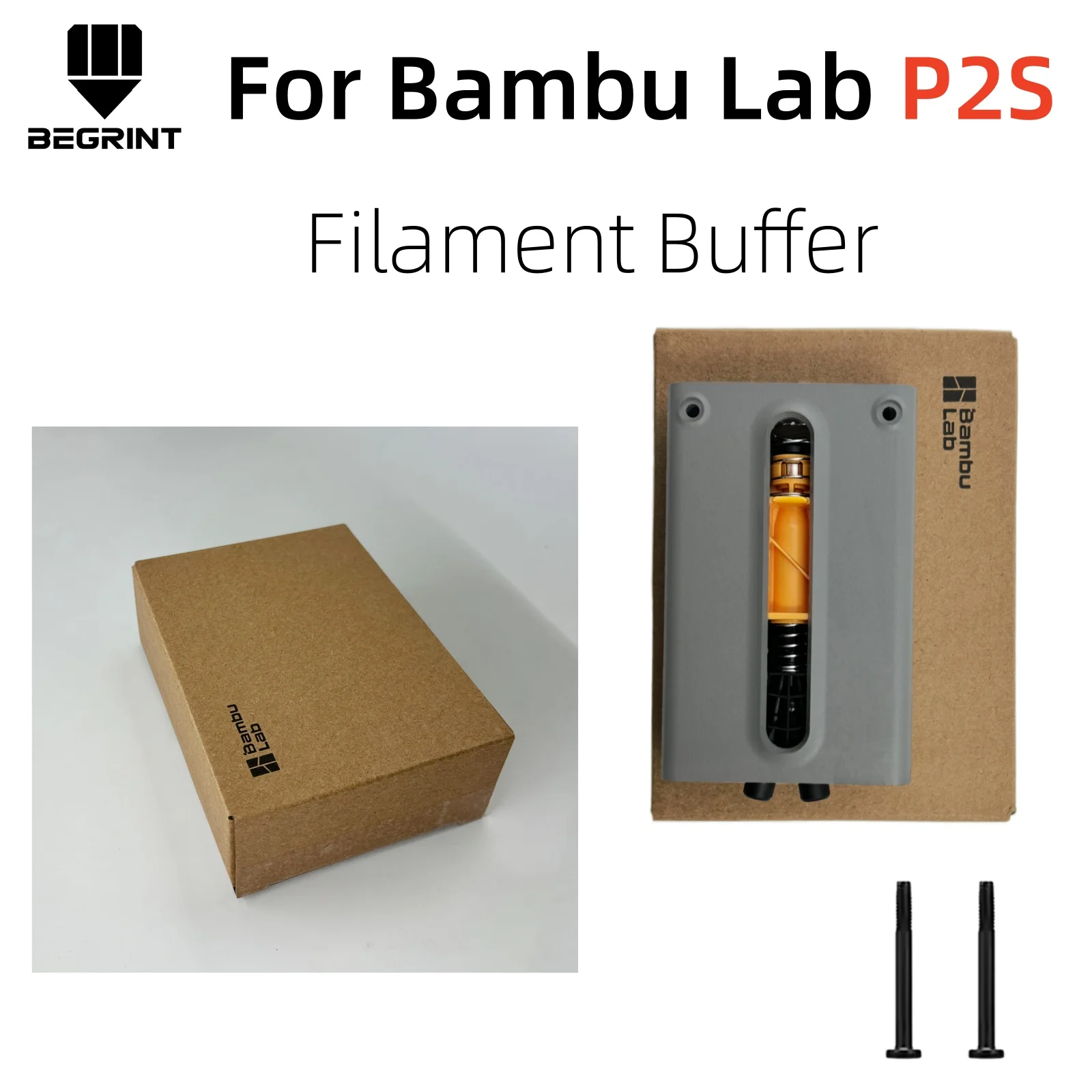 

For Bambu Lab P2S 3D Printer Original Filament Feed Buffer Assembly, Professional Replacement Accessories For ambulab P2 Series
