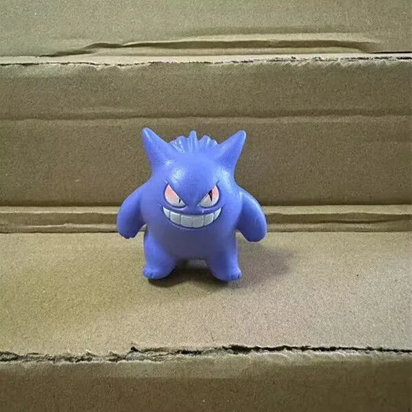In Voorraad Pokemon Anime Figuur Ectoplasma Gengar Pop Figuren Transparant Mdoel Ornamenten Accessoires Verjaardag Speelgoed