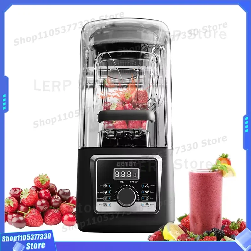 Commercial Ice Crusher Mixer Grinder Industrial Strength Blender for Bars Restaurants Heavy Duty Nutrition Food Processor