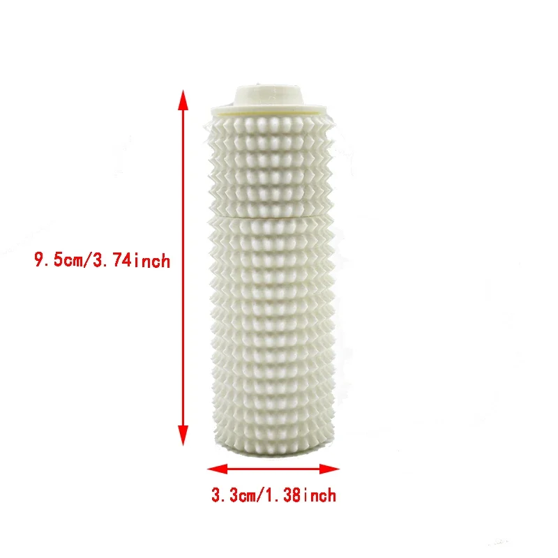 Clicker Tactile Spikes Sensory Roller Fidget Toy for Anxiety Stress Relief Pain Stimming Autism Over Stimulation with Lanyard