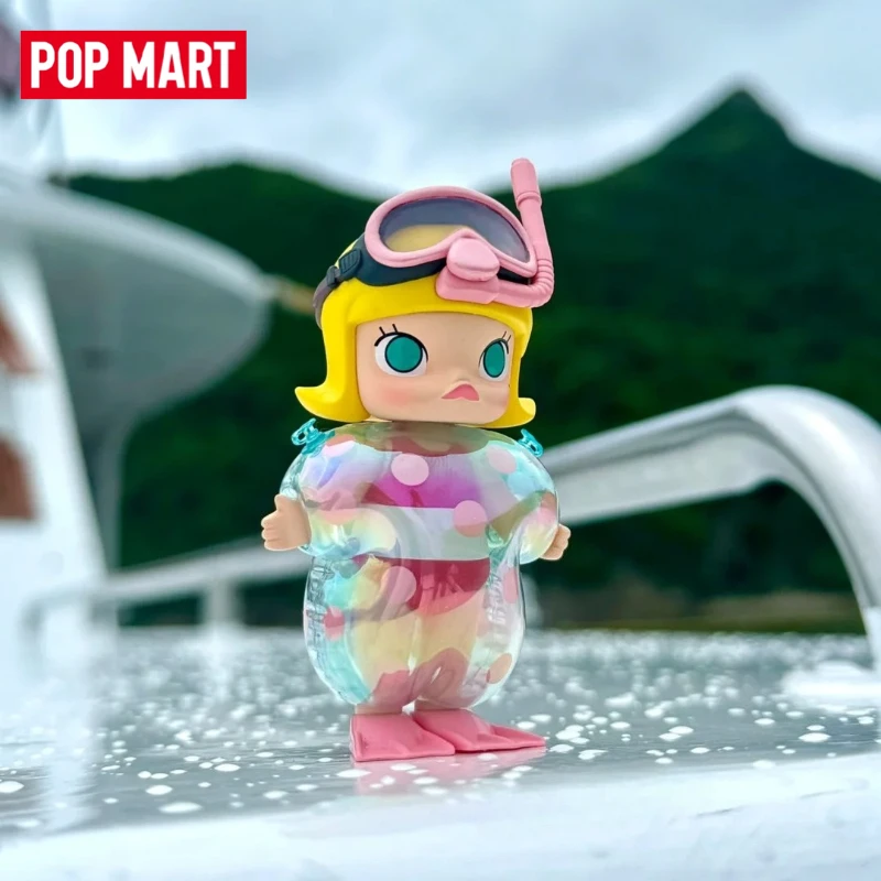 

Оригинальная фигурка POPMART MOLLY Let's Go Diving: Креативный кулон для прохладного лета, милый подарок на праздник