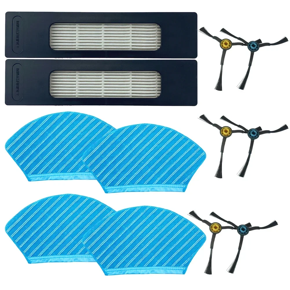 

Main Brush Filters Side Brush Mop Cloth Kit For Fakir Robert R-S 770 Replacement Home Appliance Robot Sweeper Spare Part