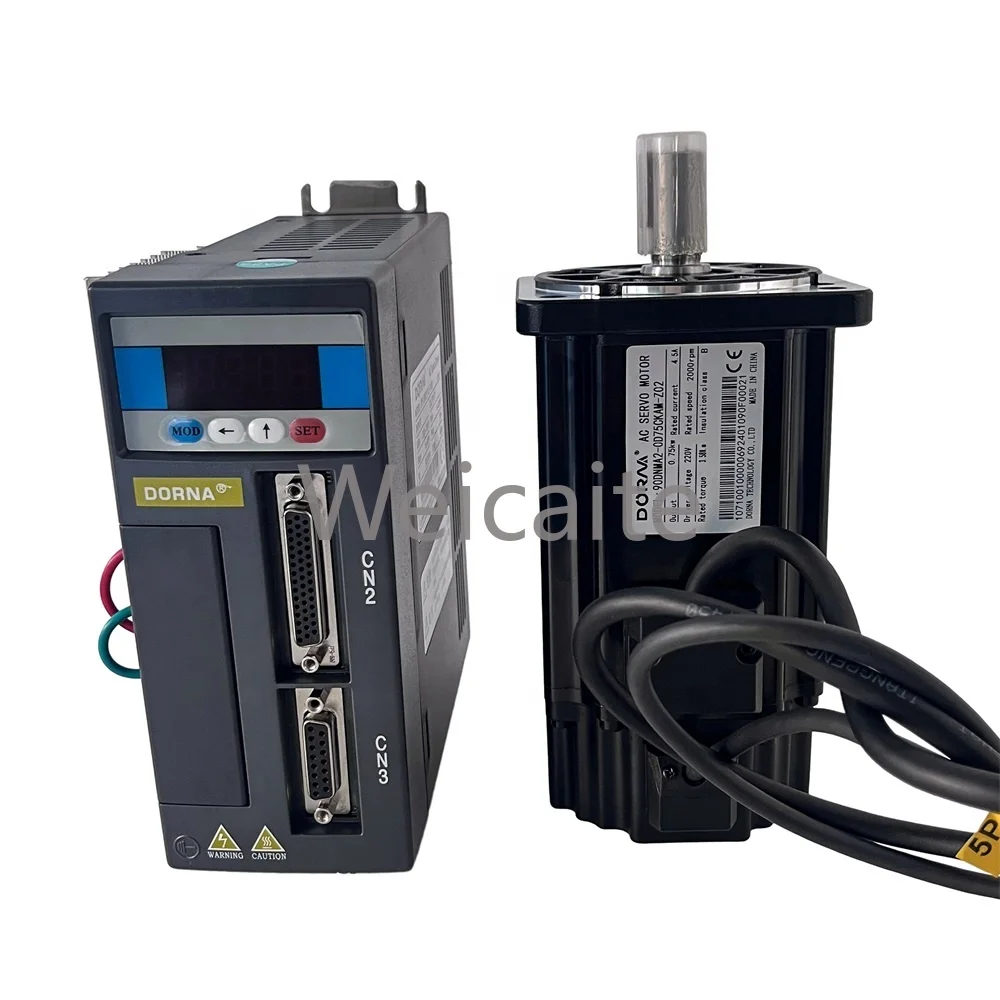 

Servo Motor Kit 400w 750w 1000w Dorna EPS-M1 EPS-EB0D75123-1000 AC Servo Motor with Servo Drive