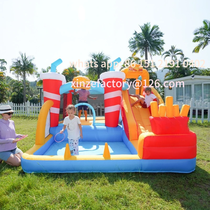 

Customizable Inflatable Castle Inflatable Jumping Bed Small Home