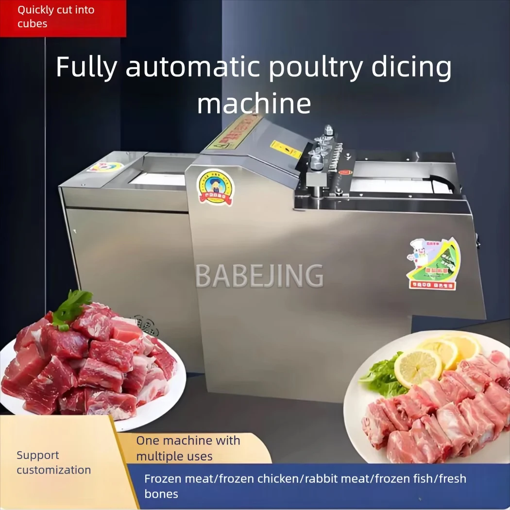 Industrial Bone Chopping Machine Automatic Meat Slicer for Catering Beef Bone Preparation