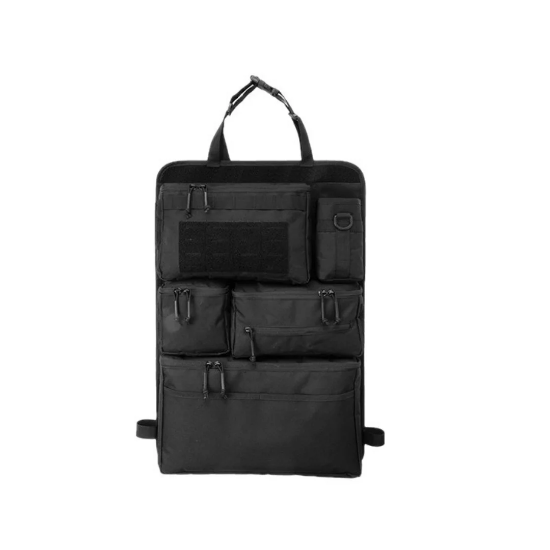 Multifunktionale taktische Gepäckorganizer-Tasche, hängende Rücksitz-Autotasche für Reisen und Roadtrips – Detail 7