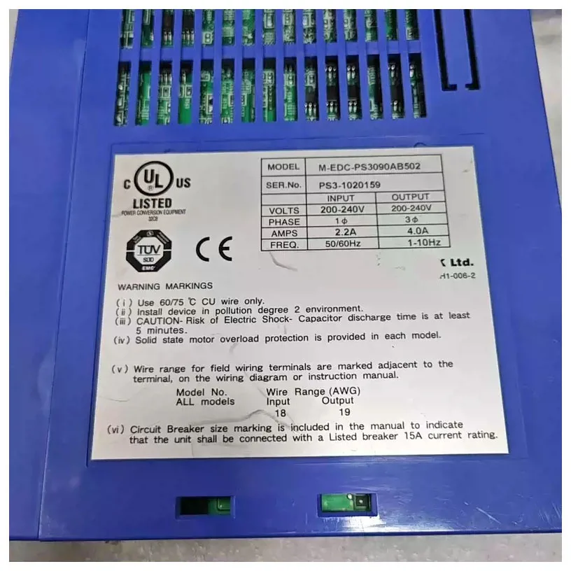 EDC-PS3090AB502-A محرك سيرفو لـ NSK EDC-PS3090AB502-A