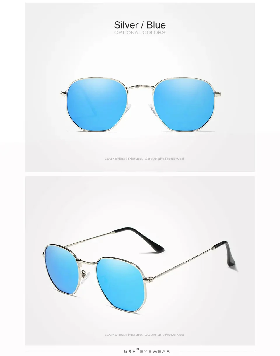 GXP Anti-glare Mode Sonnenbrillen Männer Polygon Retro Sonnenschutz Gläser Freizeit Gläser Outdoor Polarisierte UV400 Fahren Brillen – Detail 9