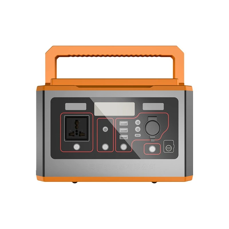 700W portable outdoor power supply for night market stalls, camping, self-driving trips, lighting, energy storage