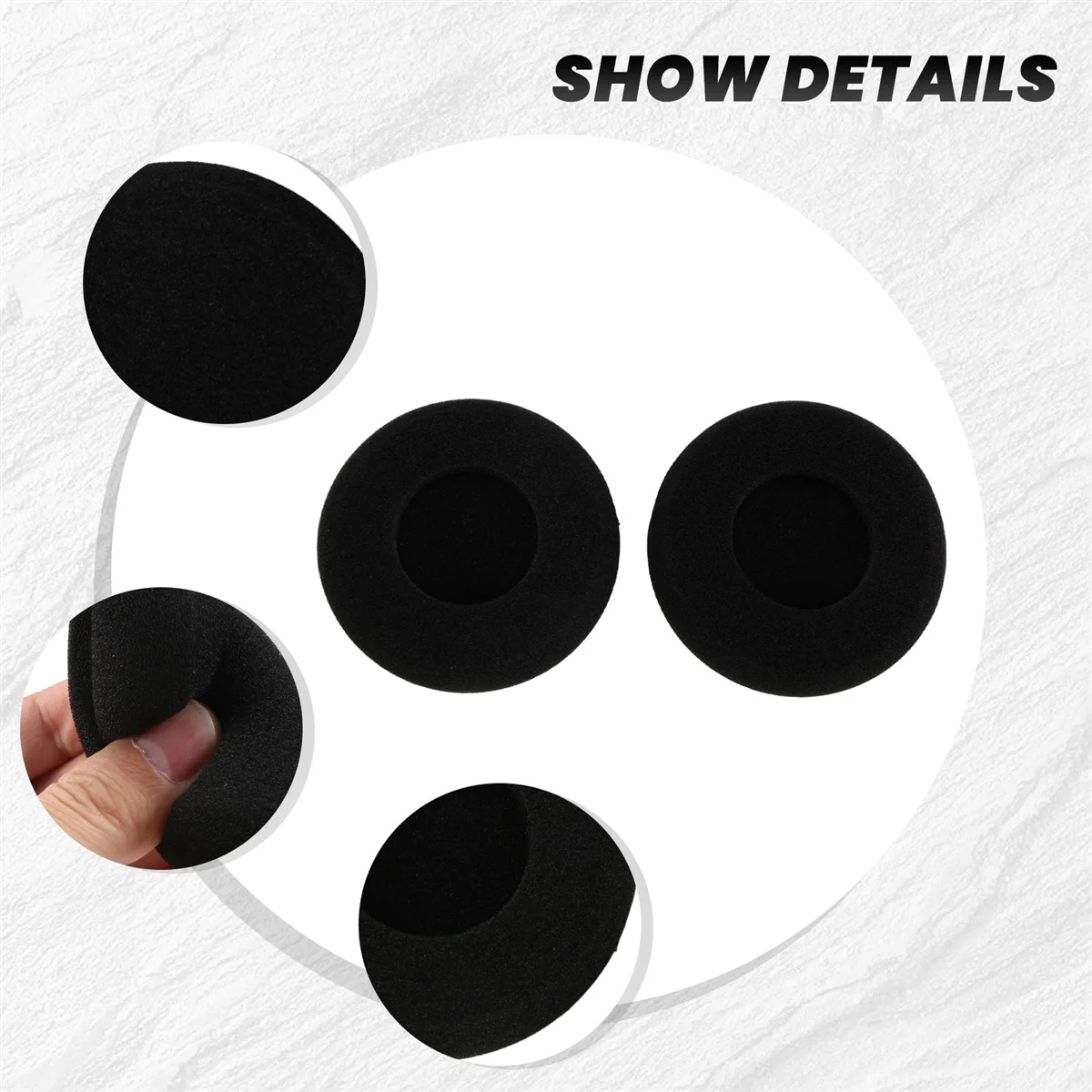 ABSQ-для наушников GRADO SR60, SR80, SR125, SR225, M1, сменные амбушюры/амбушюры/амбушюры/амбушюры/амбушюры