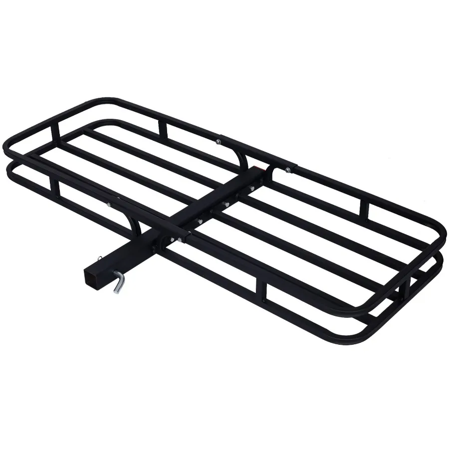 

Hitch Mount Cargo Carrier Rear Cargo Rack for SUV Truck Car Luggage Basket Rack Fits 2 Receiver