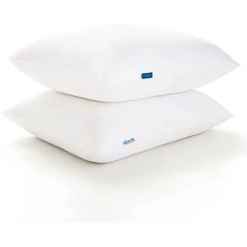 Firm Pillows Queen Size Set of 2, Medium Firm Queen Bed Pillows , Queen Pillows 2 Pack Supportive, Down Alternative Pillow