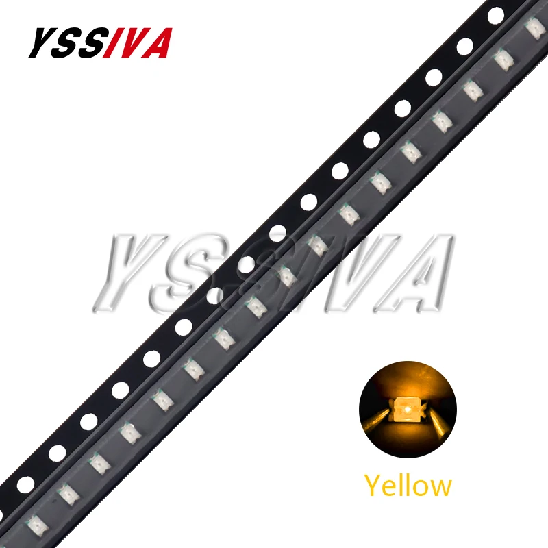 Full Roll 1206 0805 0603 0402 SMD Chip LED White Red Blue Yellow Green Orange Warm White Light Emitting Diode Good Quality