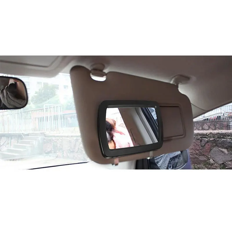 Car Sun Visor Mirror Makeup Sun-shading Cosmetic Mirror Vanity Mirror Automobile Make Up Mirror Universal Vanity Mirror