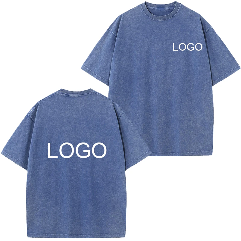 Customized Retro T-shirts Men Fashion Old Design Pure Cotton Short Sleeve T shirt Women Harajuku Cool Streetwear Tee Top Camista image 5
