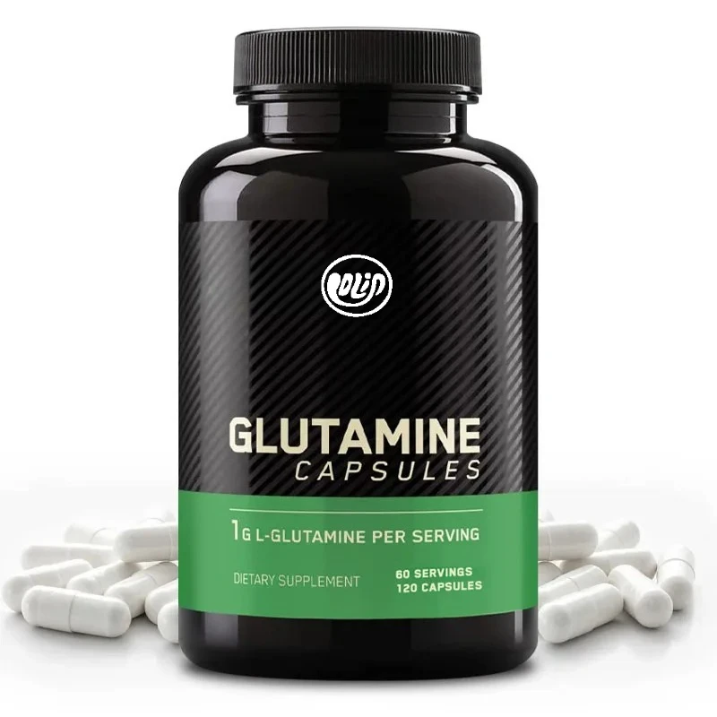 Men's Supplement, L-Glutamine Muscle Recovery Capsules, Restores Strength and Endurance and Promotes Muscle Growth