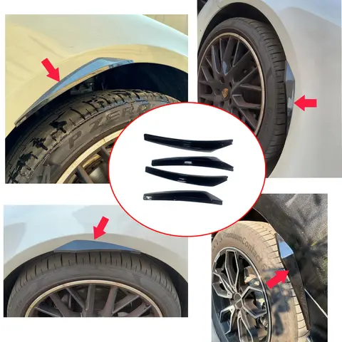 4 st. kolfibermönster bilhjul skärmbreddare universella stänkskydd dekorativa tillbehör 8 best sales Hot Wheels Subaru WRX STI - №7