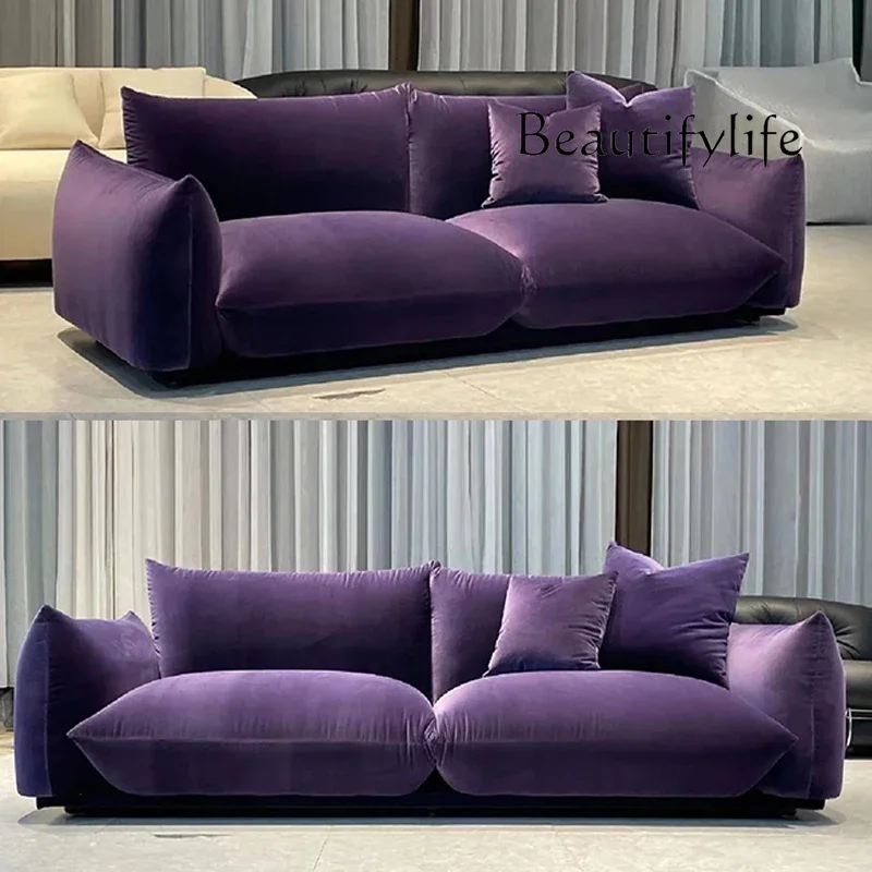 

J simple modern light luxury bread combination New Nordic minimalist designer small apartment fabric sofa