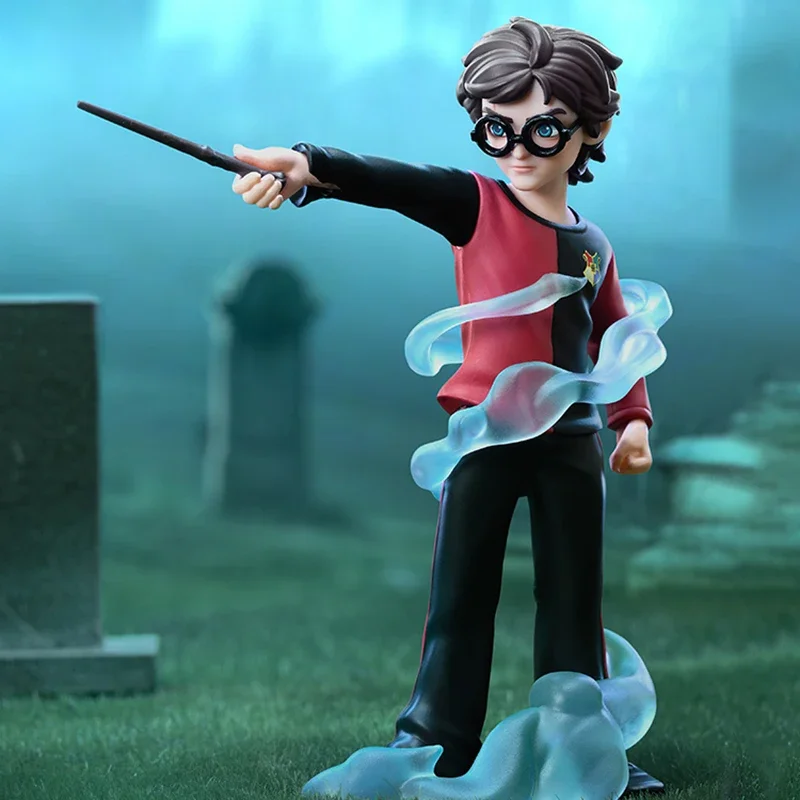 البوب مارت هاري بوتر وكأس النار سلسلة صندوق أعمى تخمين حقيبة اللعب دمية صندوق غامض أنيمي الشكل الحلي هدية