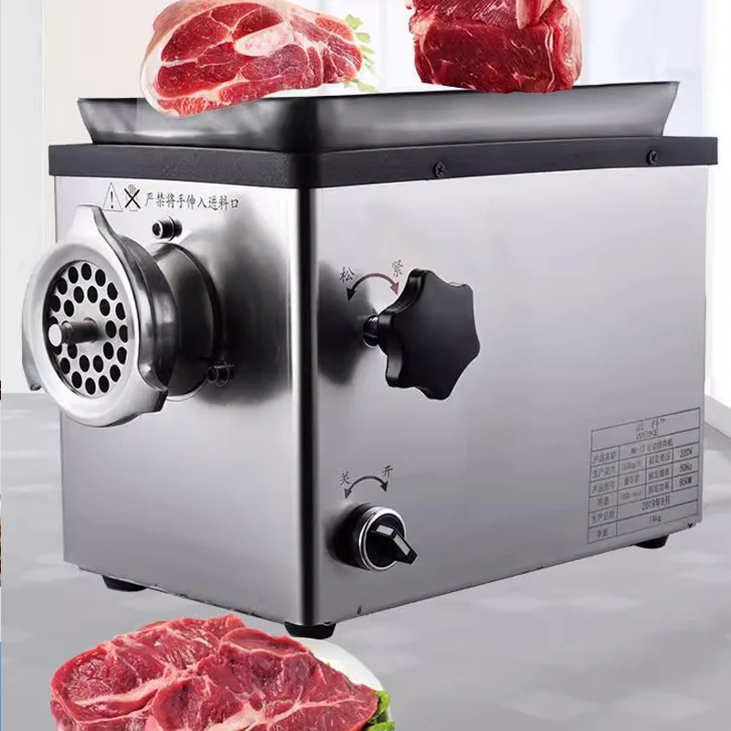 Image of Tragbarer kleiner Fleischwolf, multifunktionale Wurstfüllmaschine, Knoblauch- und Chiliwolf