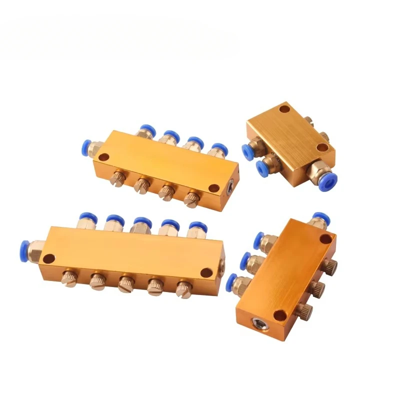 One Stop Service Oil Separator  Multiple Point Dispenser Grease Lubrication  Oil Piston Distributor