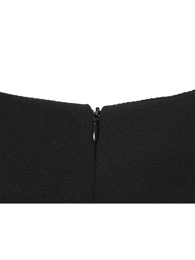 TFMLN – Mini robe châle élégante pour femmes, mode, couleur unie, col rond, cintrée à la taille, robes Slim, nouvelle mode, tenues féminines, 2026