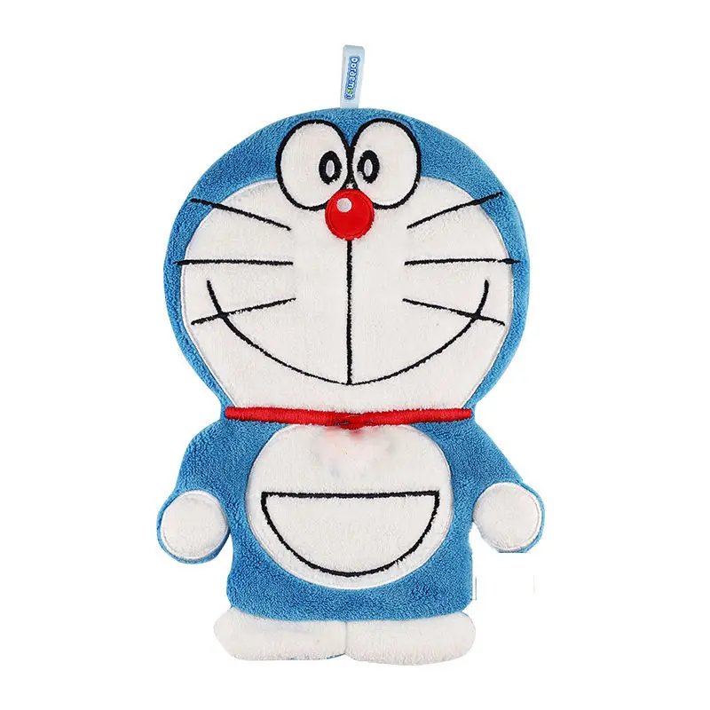 يمكن تعليق منشفة اليد اللطيفة الكرتونية الجديدة من Doraemon ويمتصها وسريعة الجفاف هدية منشفة اليد للحمام المخصصة الإبداعية