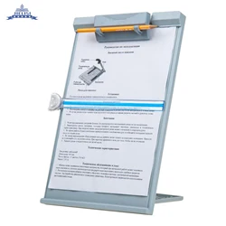 A4 Reading Holder Desktop Document Holder With Adjustable Clip Document Reading Stand For Office/School/Home