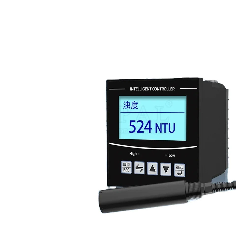 

EC100 Online Turbidity Sensor Detector Sludge Concentration Meter MLSS DC 24V Suspension Water Quality RS485 Transmitter