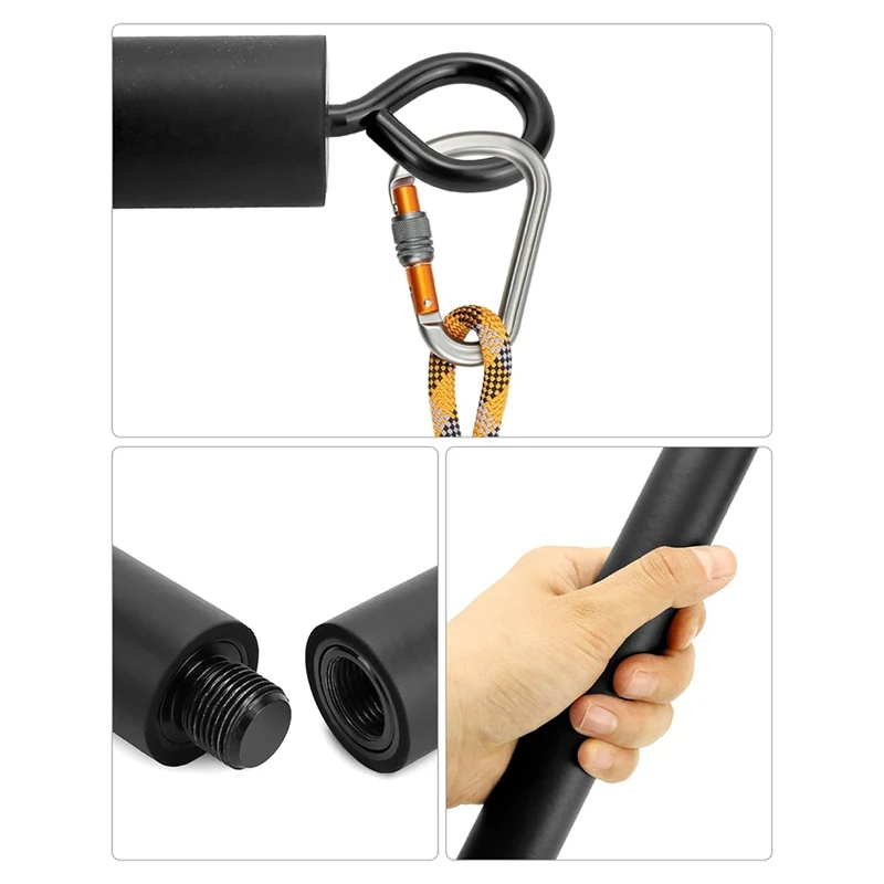 

Resistance Band Bar Pilates Bar Fitness Workout Bar For Strength Training Cardio Exercise - 108CM