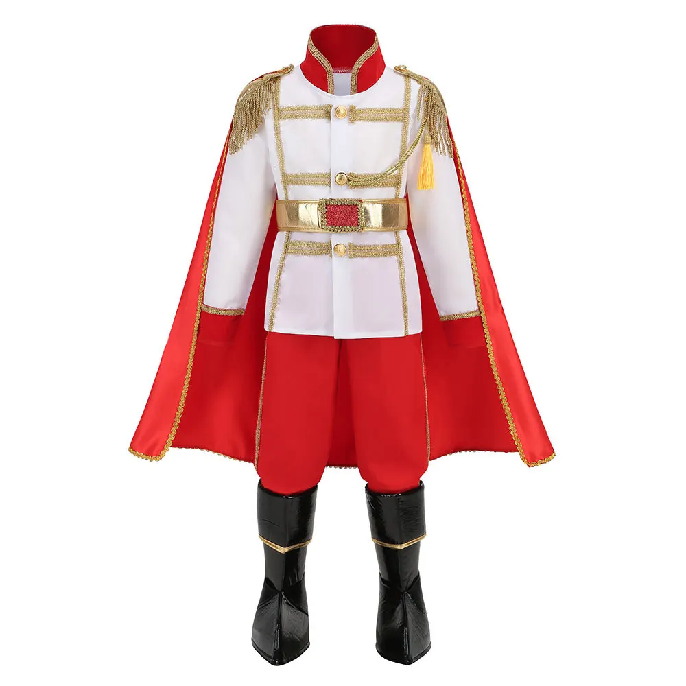 Prince Charming Costume for Boys Fairy Tale Dress Up Set Children's Day Luxury Prince Role-playing Suit Halloween Prince Clothes