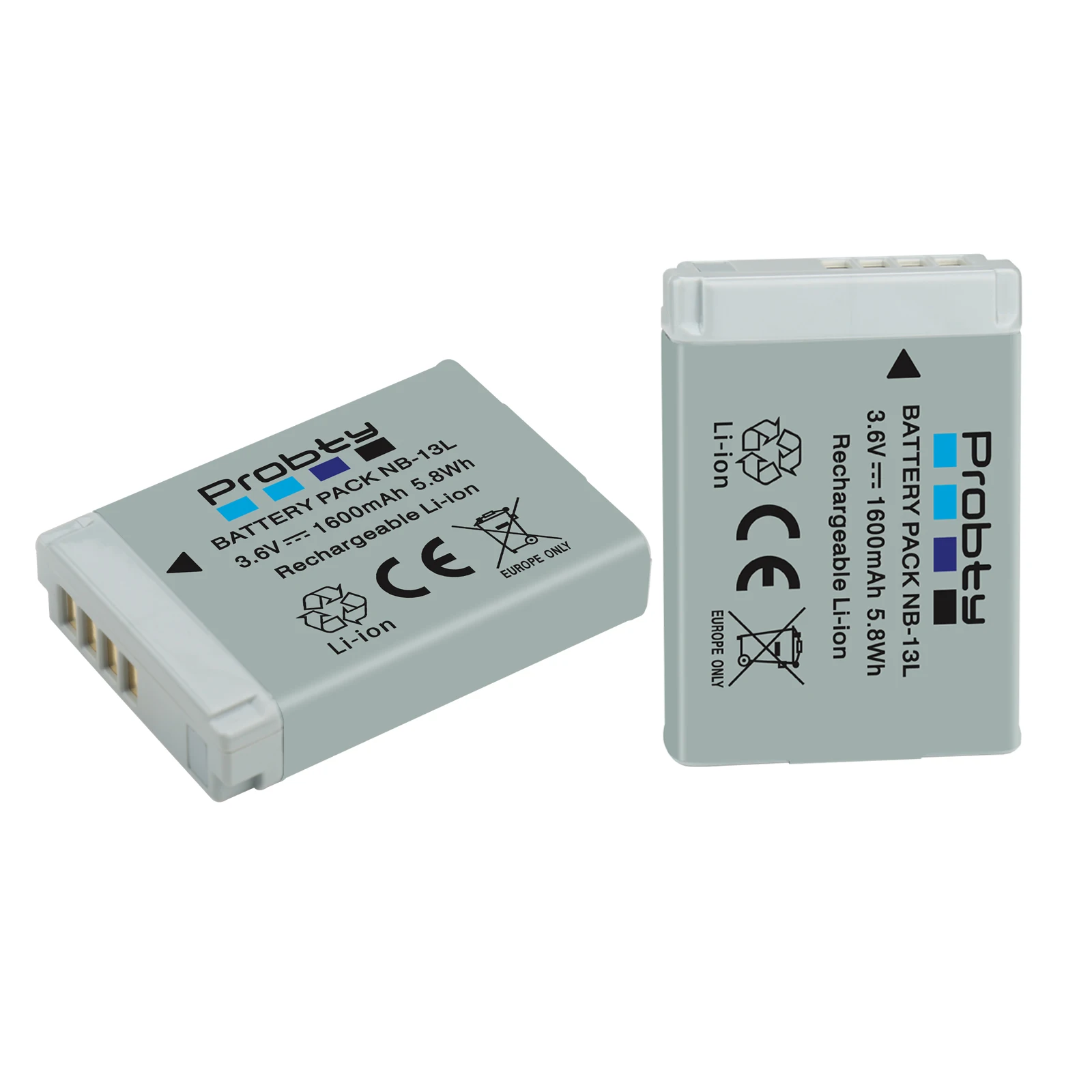 NB 13L NB13L NB-13L 1600mAh Battery for Canon PowerShot G5X G7X G9X G7 X Mark II G9 X,SX620 SX720 SX730 HS Batteries