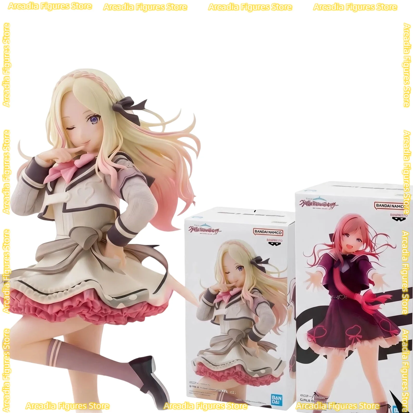 [In Stock] Glasses Factory School Idol Master Sweet Moment Himezaki Lipa Juu Hoshi Minami Hiroshi Tsusazawa Toy Figures Action