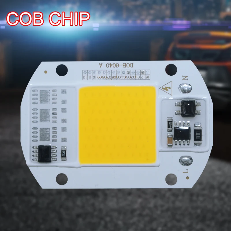 LED Chip COB Light Beads 110V 220V 20W 50W COB Chip Light Chip For Flood Light Spotlight Lampada DIY Lighting