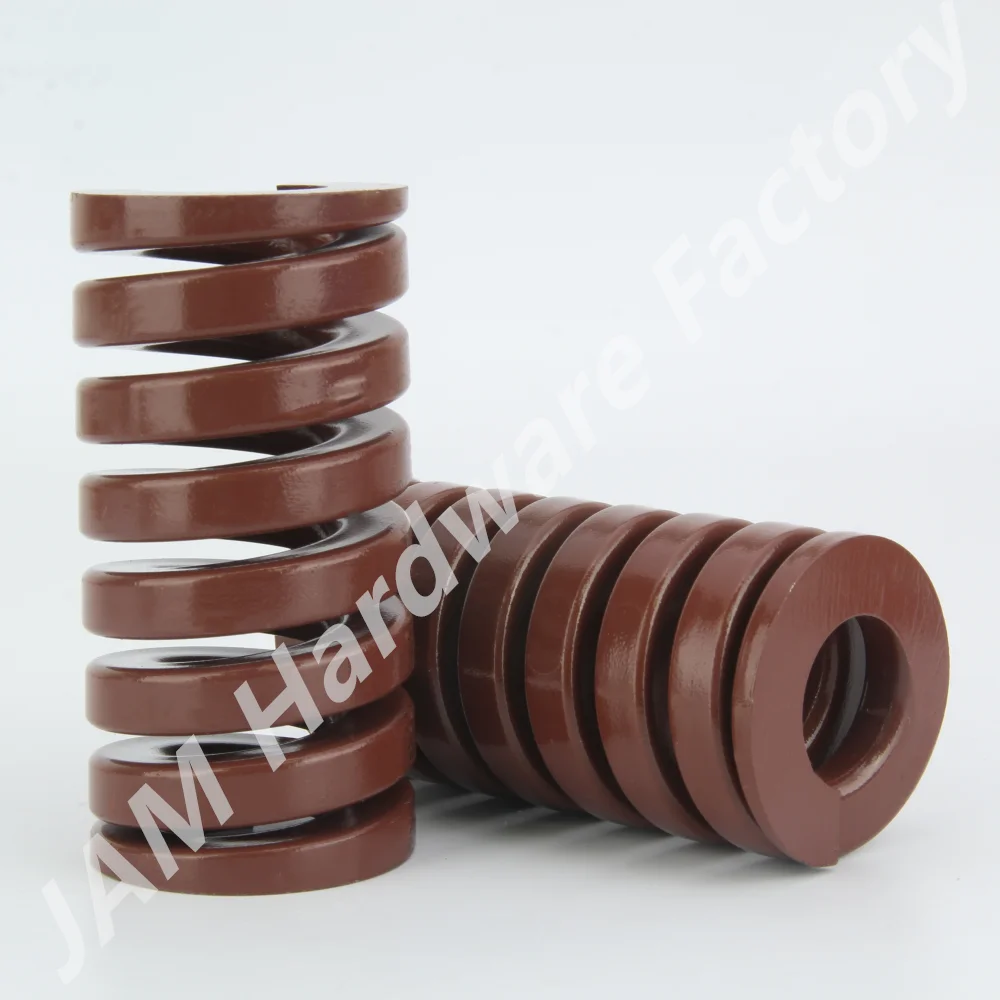 OD:60mm L:60-300mm Compression Springs Irregular Cross Section Wire Springs Strong Spring TB Series (Extra Heavy Load)