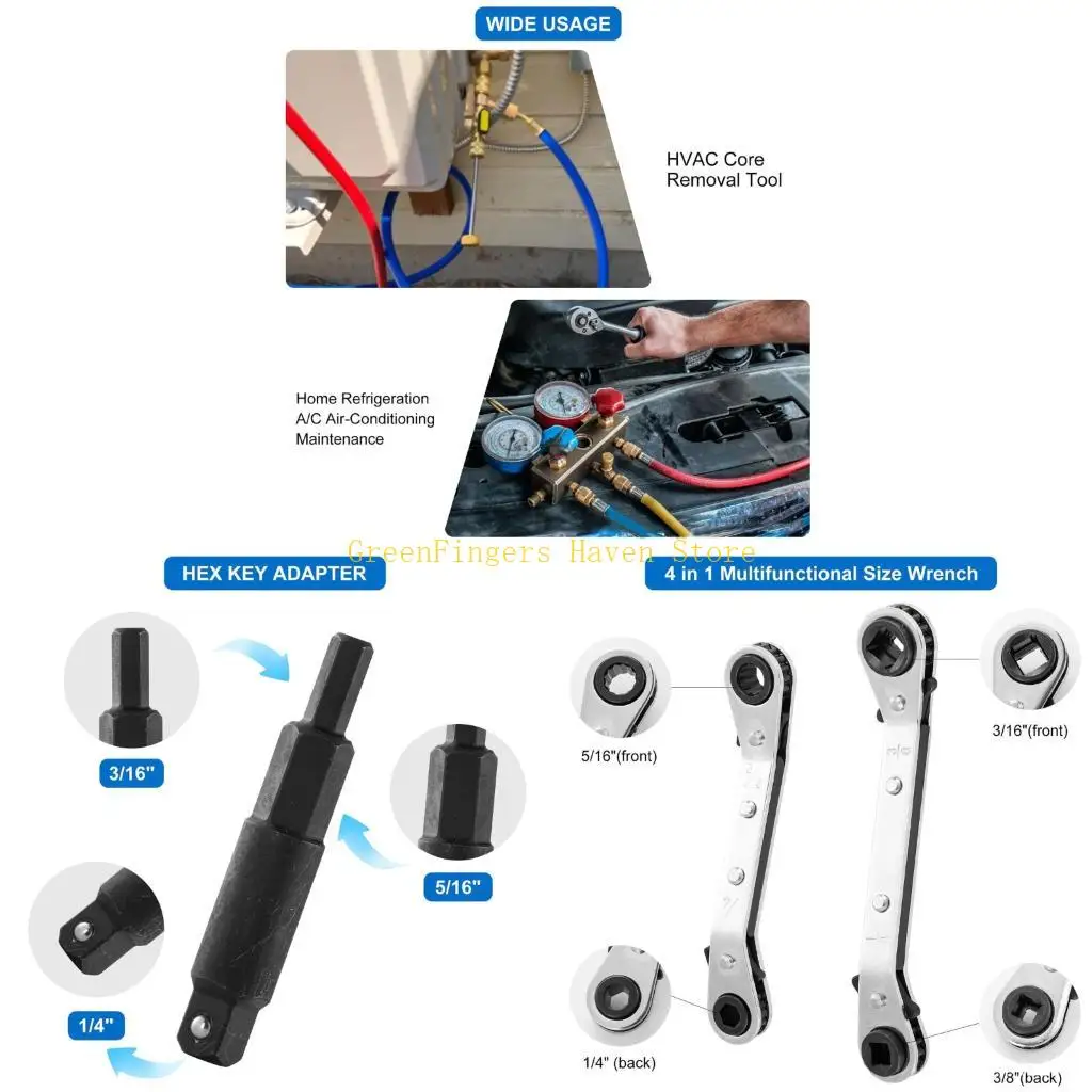 

F68D Сверхмощный шестнадцатеричный набор для адаптерных гае