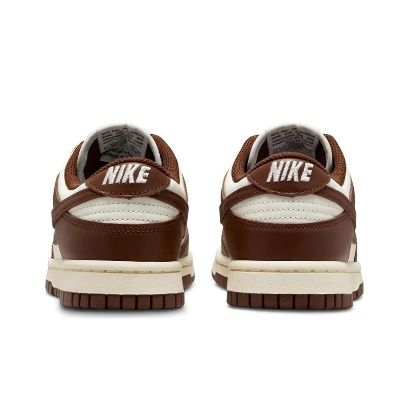 Nike Dunk niskie „ powierzchnie w kolorze brązowym i marynarskim ”buty na deskorolkę damskie czekoladowo-brązowo-białe trampki DD1503-124