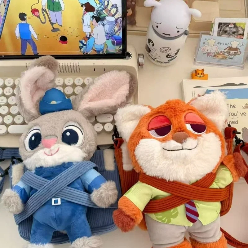 

Zootopia Judy Nick сумка через плечо универсальная новая стильная кавайная сумка для пары подарок на день рождения милая ниша отправить подруге мультфильм