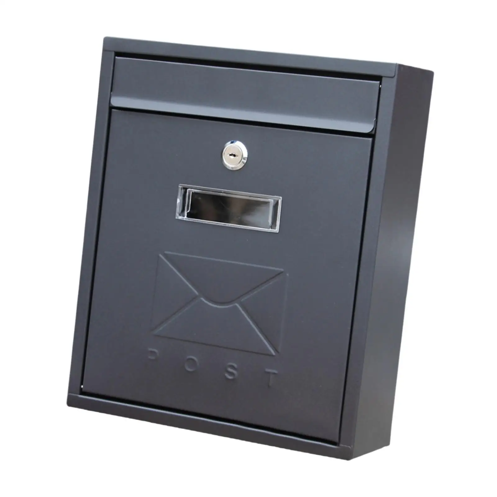 

Donation Box Suggestion Box with Slot and Lock Complaint Box Locking Waterproof Wall Mounted Ticket Box Mailbox Letter Box