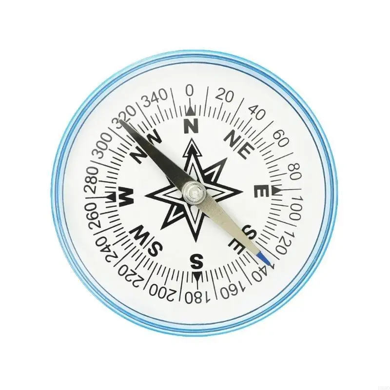 Kids Compasses Navigation Tool for Hiking Outdoor 100mm Large Pocket Compasses Round Camping Survival Compasses