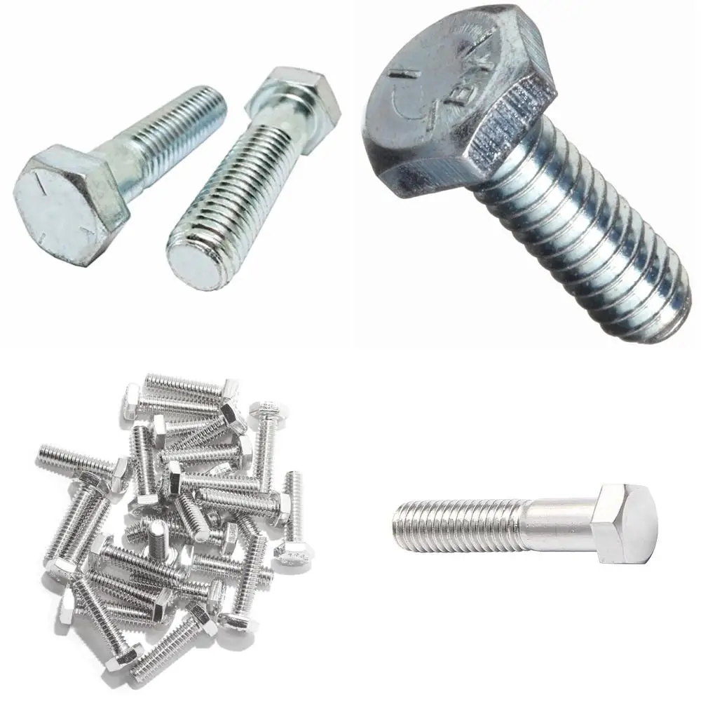 

Оцинкованные винты с шестигранной головкой класса 5, грубая резьба 3/8-16 x 2 дюйма, с частичной резьбой, 100 шт., длина резьбы 1 дюйм