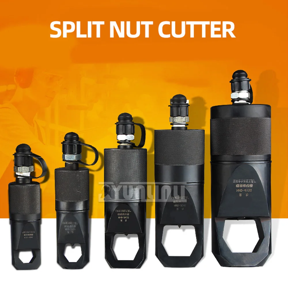 15t Split Type Hydraulic Nut Cutter Hhq-2432 Hydraulic Nut Splitter M16-M22 Rusted Nut Breaker Rusty Screw Nut Cutter