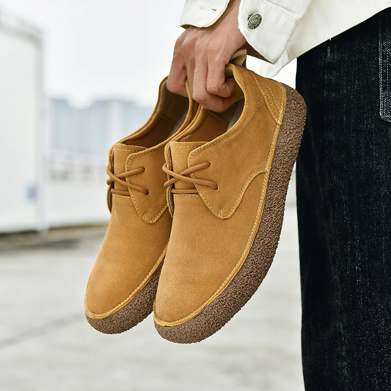 

Men's handmade shoes Comfortable and high-quality British style Office or Business plus size High quality shoes autumn winter