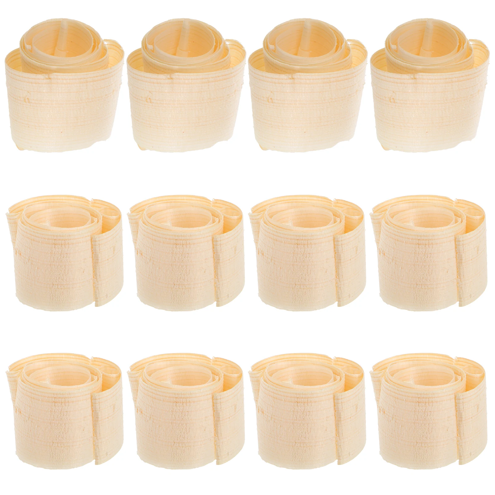 

20Pcs Wooden Shavings Carpentry DIY Projects Uncolored Handmade Crafts Making Box Filler Crinkle Wood Seasonal Decor