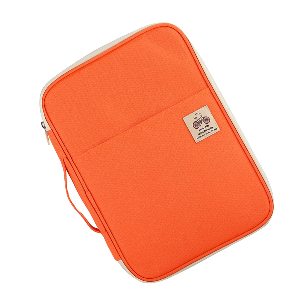 

A4 Document Bag Portfolio ganizer Business Storage Case File Holder Waterproof Material Travel School Office Use Portable