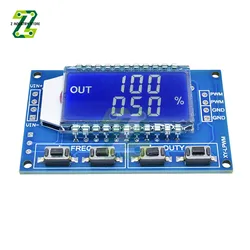 1Hz-150Khz Signal Generator Module Adjustable PWM Pulse Frequency Function Generator Duty Cycle TTL LCD Display 5V DC 12V 24V